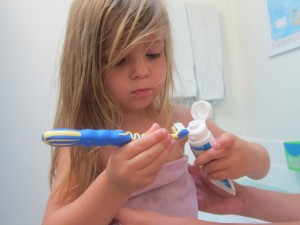 Brushing Toddler Teeth: Easier With Aquafresh Training Toothpaste